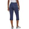 imageLee womens Ultra Lux Comfort With Flextogo Cargo Capri PantMood Indigo