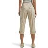 imageLee womens Ultra Lux Comfort With Flextogo Cargo Capri PantPioneer Beige