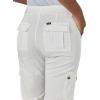 imageLee womens Ultra Lux Comfort With Flextogo Cargo Capri PantWhite