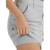 imageLee womens Ultra Lux Comfort With Flextogo Cargo SkortMaterial Gray
