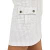 imageLee womens Ultra Lux Comfort With Flextogo Cargo SkortObsidian Gray Stripe