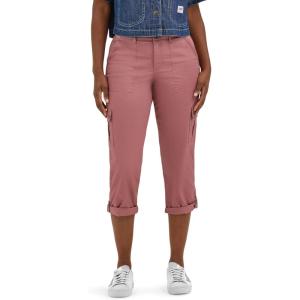 imageLee womens Ultra Lux Comfort With Flextogo Cargo Capri PantHenna