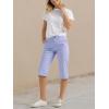 imageLee womens Ultra Lux Comfort With Flextogo Utility Skimmer Capri PantIris