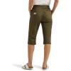 imageLee womens Ultra Lux Comfort With Flextogo Utility Skimmer Capri PantOlive Night