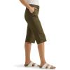 imageLee womens Ultra Lux Comfort With Flextogo Utility Skimmer Capri PantOlive Night