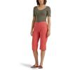 imageLee womens Ultra Lux Comfort With Flextogo Utility Skimmer Capri PantPoppy