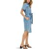 imageLee Womens Legendary Short Sleeve Western Denim DressMt Range