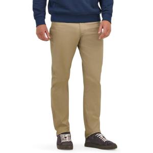 imageLee Mens X Lite 5Pocket Casual PantKansas City Khaki