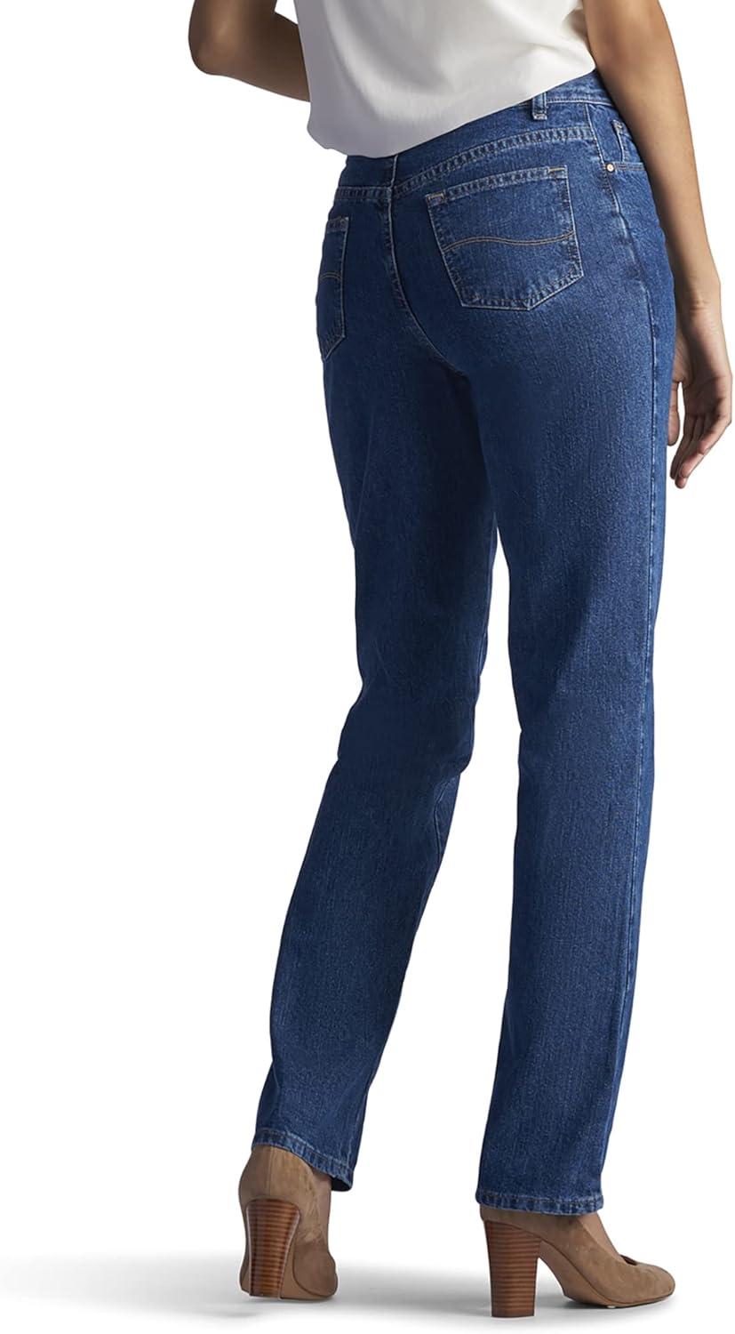 imageLee Womens Relaxed Fit All Cotton Straight Leg JeanLivia