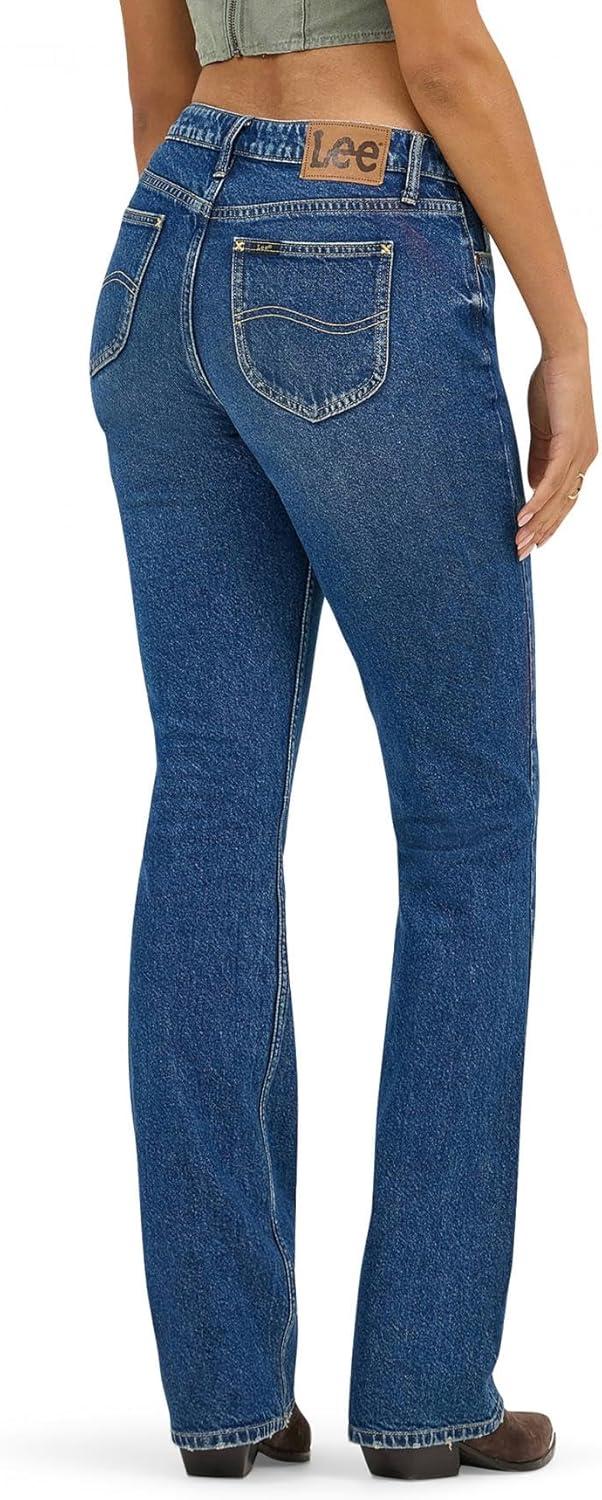 imageLee Womens The Boot JeanMagnetic Indigo