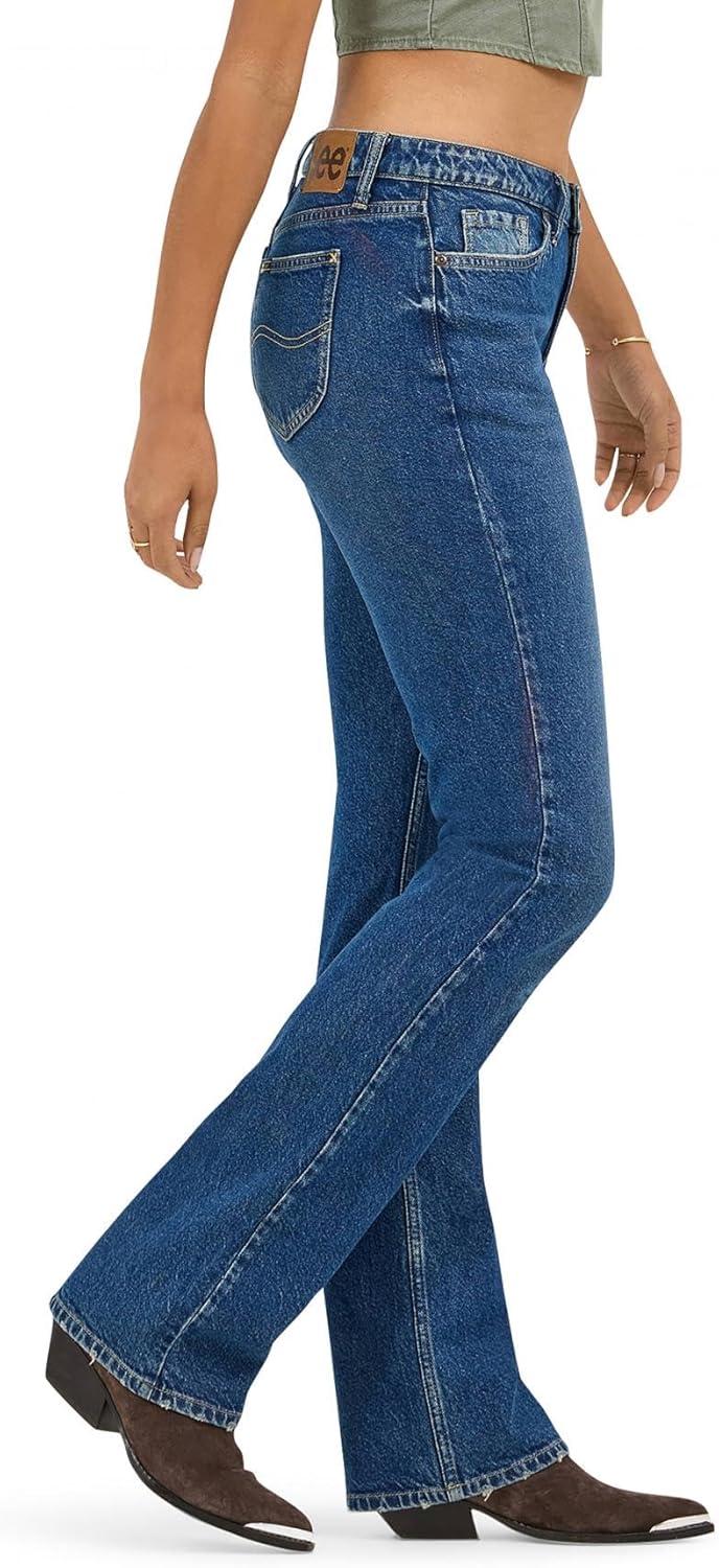 imageLee Womens The Boot JeanMagnetic Indigo