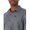 imageLee Mens All Purpose Classic Fit Long Sleeve ShirtGray  Calvary Twill