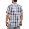 imageLee Mens All Purpose Classic Fit Short Sleeve ShirtAurora Sepia Plaid