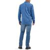 imageLee Mens X Move Long Sleeve AllPurpose 1 Pocket ShirtMidcentury Blue