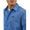imageLee Mens X Move Long Sleeve AllPurpose 1 Pocket ShirtMidcentury Blue