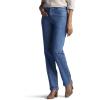imageLee Womens Relaxed Fit All Cotton Straight Leg JeanAero