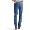 imageLee Womens Relaxed Fit All Cotton Straight Leg JeanAero