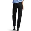 imageLee Womens Relaxed Fit All Cotton Straight Leg JeanBlack