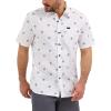 imageLee Mens All Purpose Classic Fit Short Sleeve ShirtWhite Geometric