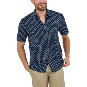 imageLee Mens All Purpose Classic Fit Short Sleeve ShirtRivet Ecru