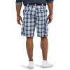 imageLee Mens Big ampamp Tall New Belted Wyoming Cargo ShortBlue Plaid