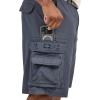 imageLee Mens Big ampamp Tall New Belted Wyoming Cargo ShortSporting Blue