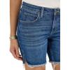 imageLee Womens Legendary 7quot Side Slit Denim ShortIndigo Quilt