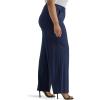 imageLee womens Plus Size Ultra Lux Comfort Any Wear Wide Leg PantEmperor Navy