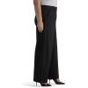 imageLee womens Plus Size Ultra Lux Comfort Any Wear Wide Leg PantUnionall Black
