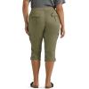 imageLee womens Plus Size Ultra Lux Comfort With Flextogo Cargo Capri PantDeep Lichen Green