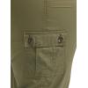 imageLee womens Plus Size Ultra Lux Comfort With Flextogo Cargo Capri PantDeep Lichen Green
