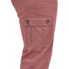 imageLee womens Plus Size Ultra Lux Comfort With Flextogo Cargo Capri PantHenna