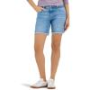 imageLee Womens Legendary 7quot Side Slit Denim ShortBest in Show