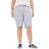 imageLee Womens Plus Size Legendary 9quot Chino Bermuda ShortMaterial Gray