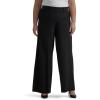 imageLee womens Plus Size Ultra Lux Comfort Any Wear Wide Leg PantUnionall Black
