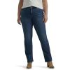 imageLee womens Plus Size Ultra Lux Comfort With Flex Motion Straight Leg JeanGreet the Day