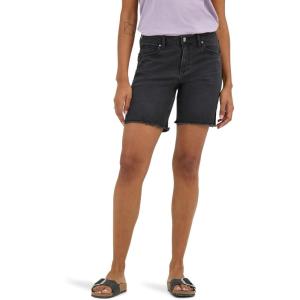 imageLee Womens Legendary 7quot Side Slit Denim ShortDark Tale