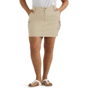 imageLee Womens Plus Size Ultra Lux Comfort with Flex To Go Cargo SkortPioneer Beige