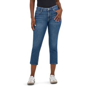 imageLee womens Plus Size Legendary 26 Straight Crop JeanIndigo Quilt
