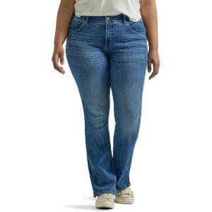 imageLee womens Plus Size Ultra Lux Comfort With Flex Motion Bootcut JeanIndigo Facet
