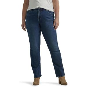 imageLee womens Plus Size Ultra Lux Comfort With Flex Motion Straight Leg JeanGreet the Day
