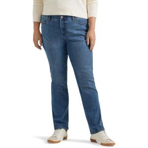 imageLee womens Plus Size Ultra Lux Comfort With Flex Motion Straight Leg JeanJuniper