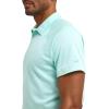 imageLee Mens Golf Series Short Sleeve Performance Polo ShirtSea Grass