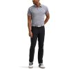 imageLee Mens Golf Series Short Sleeve Performance Polo ShirtStatic Gray