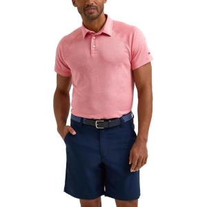 imageLee Mens Golf Series Short Sleeve Performance Polo ShirtDreamers Red