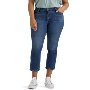 imageLee Womens Plus Size Legendary 23quot Capri JeanClear Nights