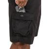imageLee Mens Big ampamp Tall Extreme Motion Carolina Cargo ShortBlack