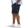 imageLee Mens Big ampamp Tall Extreme Motion Carolina Cargo ShortBlack Ripstop