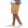 imageLee Mens Big ampamp Tall Extreme Motion Carolina Cargo ShortBourbon