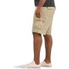 imageLee Mens Big ampamp Tall Extreme Motion Carolina Cargo ShortKansas City Khaki Ripstop